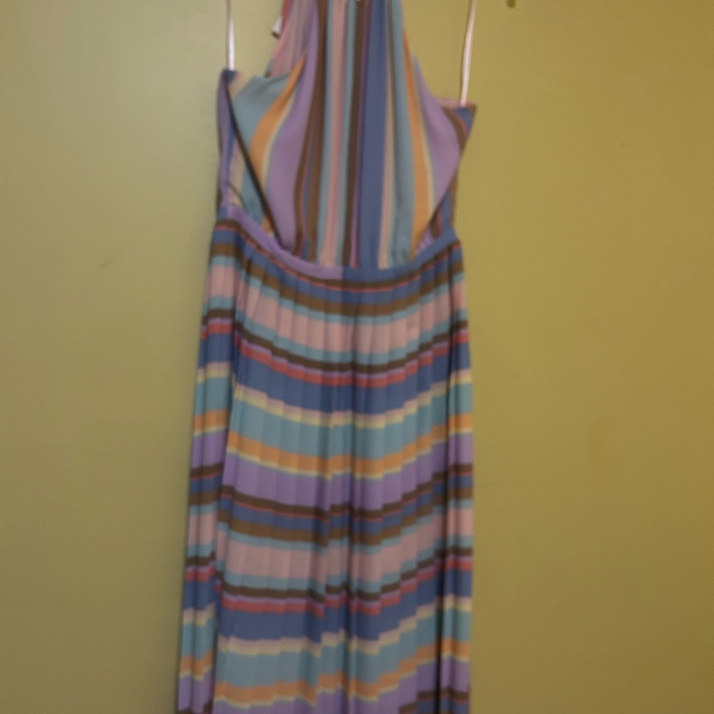 NWT Joe Fresh Pastel Striped Midi dress